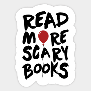 Scary Books. Stephen King. Sticker